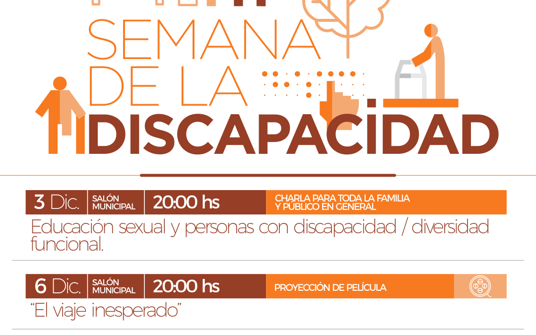 ACTIVIDADES POR LA SEMANA DE LAS PERSONAS CON DISCAPACIDAD