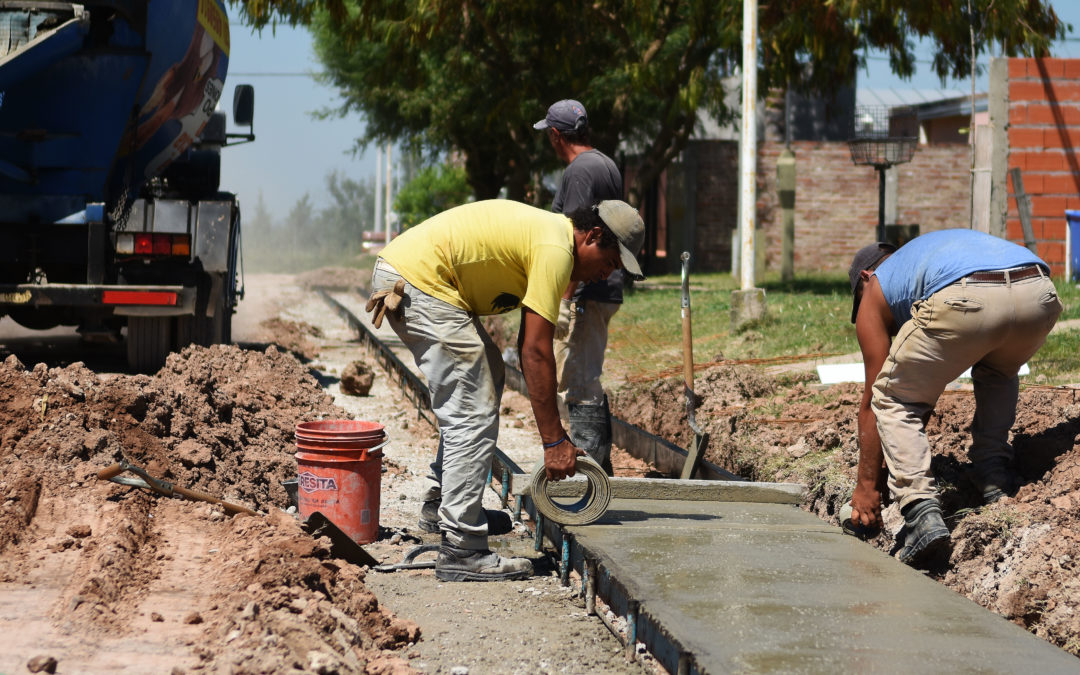 Seguimos trabajando con obras en todos los barrios