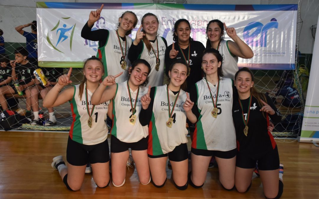 CAMPEONAS PROVINCIALES, CON BOLETO AL NACIONAL