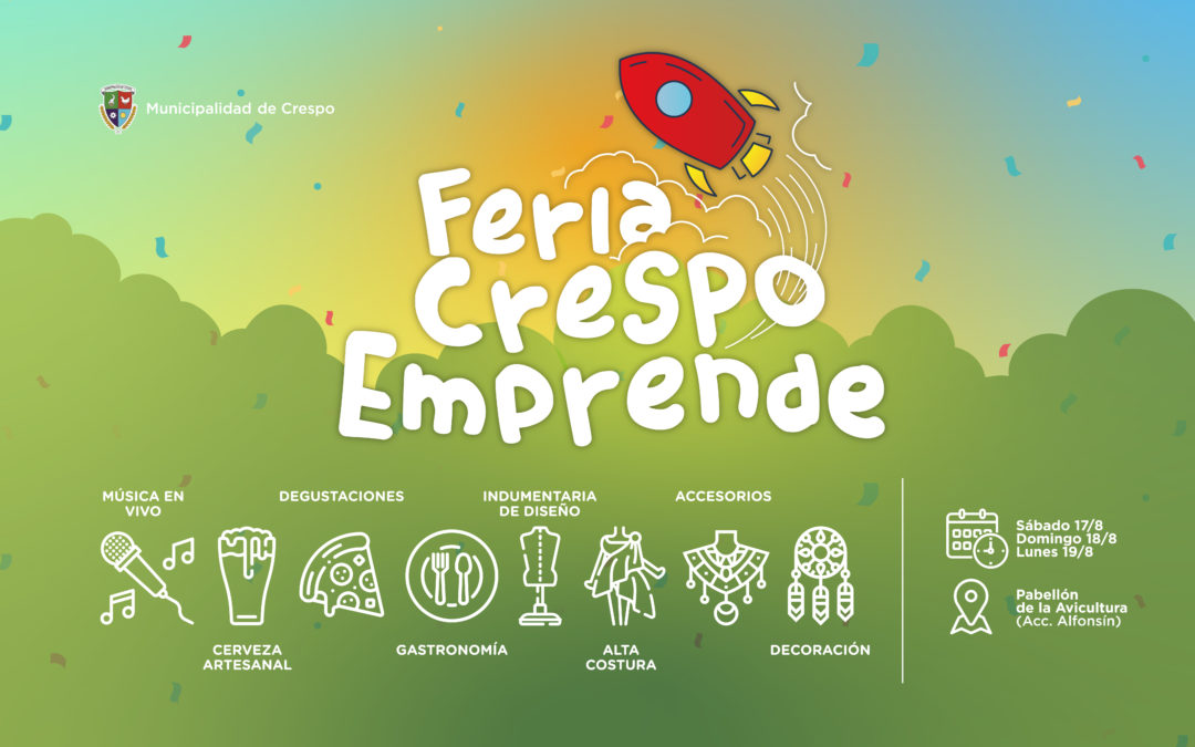 TRES DÍAS DE FERIA CRESPO EMPRENDE