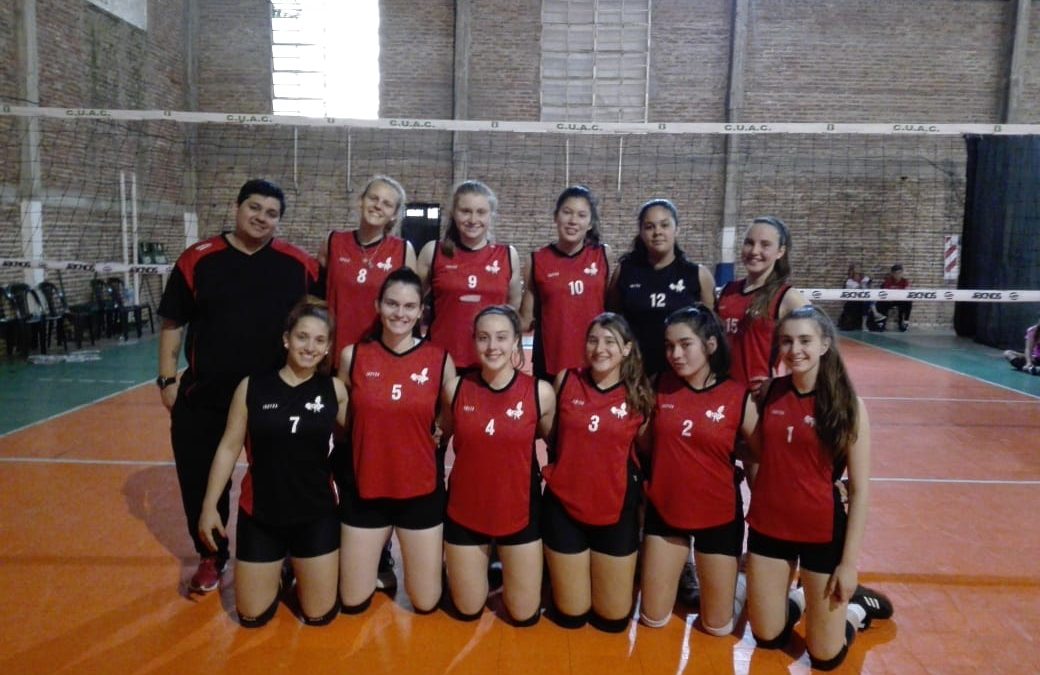 VOLEIBOL: TRIPLE TRIUNFO EN SUB 17