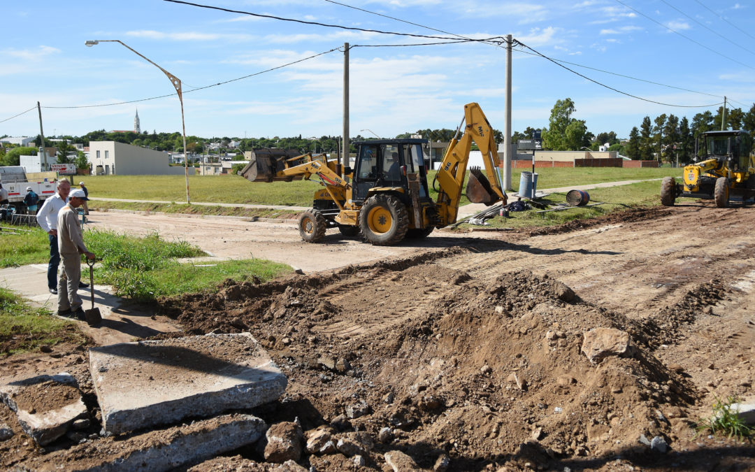 NUEVAS OBRAS DE PAVIMENTO PARA CONECTAR LOS BARRIOS