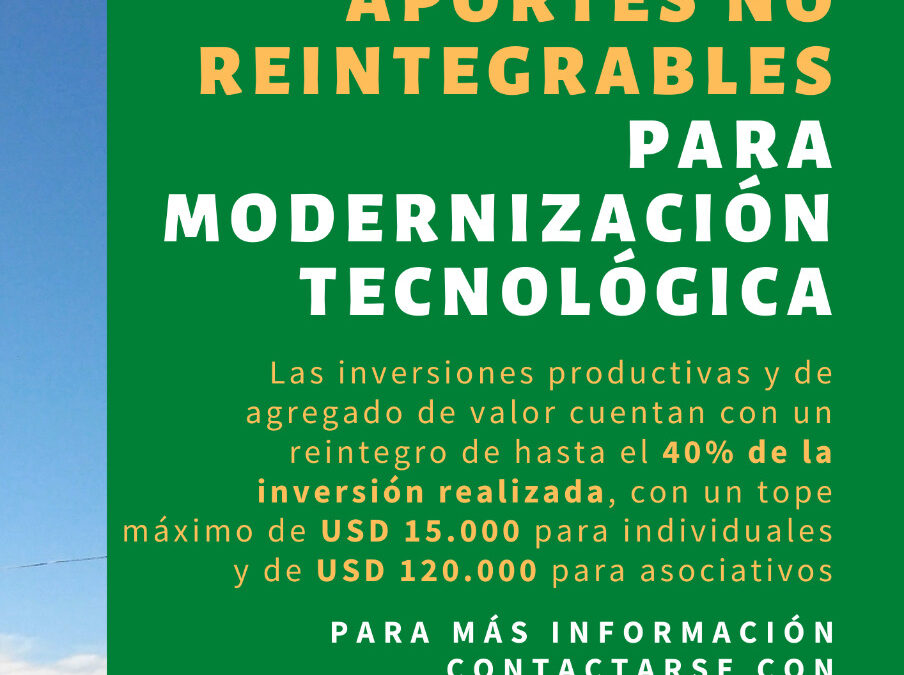 FONDOS PARA LA GESTIÓN AMBIENTAL SUSTENTABLE Y PARA MODERNIZACIÓN TECNOLÓGICA