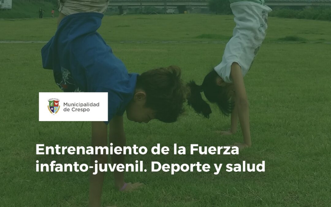 CHARLA POR ZOOM SOBRE EL ENTRENAMIENTO DE LA FUERZA INFANTO-JUVENIL: DEPORTE Y SALUD