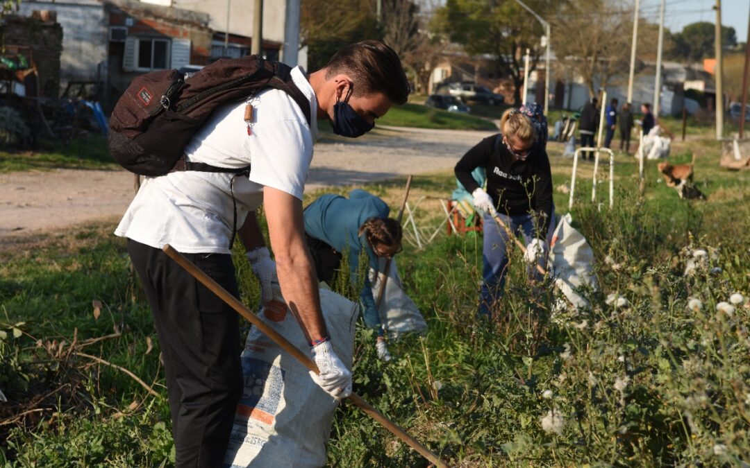 EXITOSA SEGUNDA JORNADA DEL VOLUNTARIADO AMBIENTAL EN CRESPO