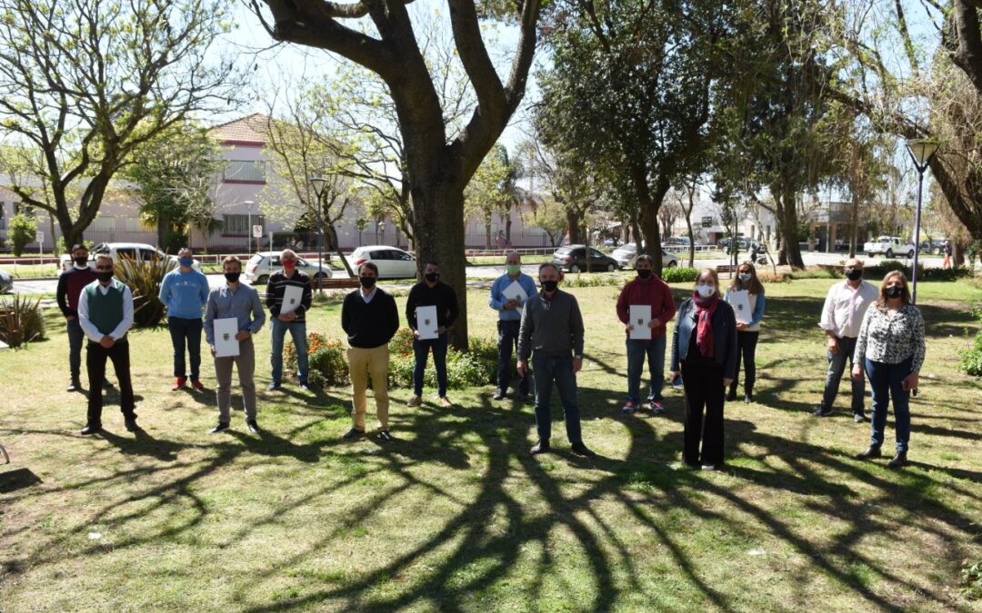 EL MUNICIPIO ENTREGÓ APORTES ECONÓMICOS A SEIS INSTITUCIONES DEPORTIVAS