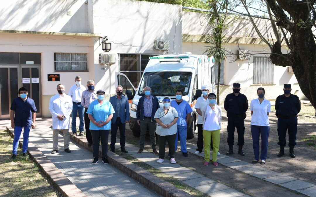 ENTRÓ EN FUNCIONAMIENTO LA NUEVA AMBULANCIA PARA CRESPO