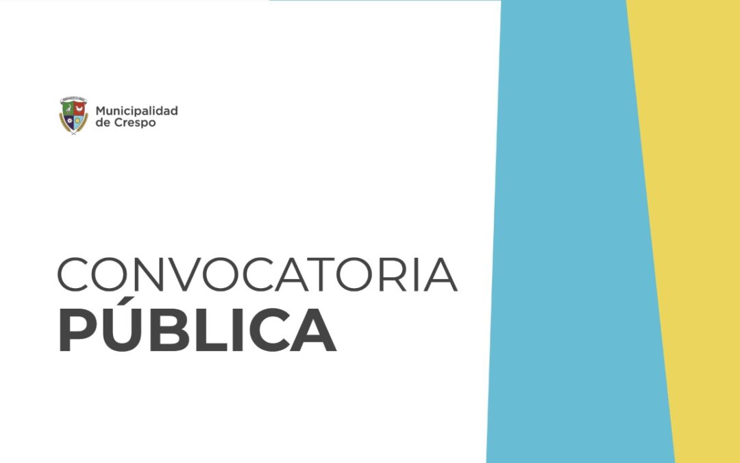 CONVOCATORIA PÚBLICA Nº 2 – 2º LLAMADO: CARRIBARES, FOOD TRUCKS O CARRITOS DE COMIDA