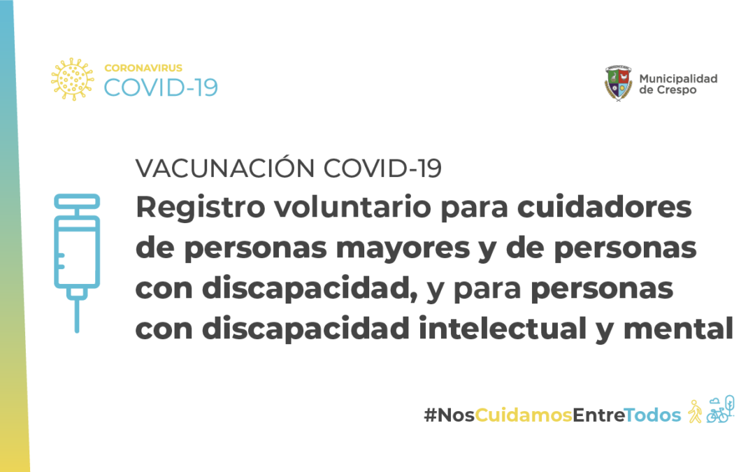 INSCRIPCIÓN PARA VACUNACIÓN CONTRA COVID-19