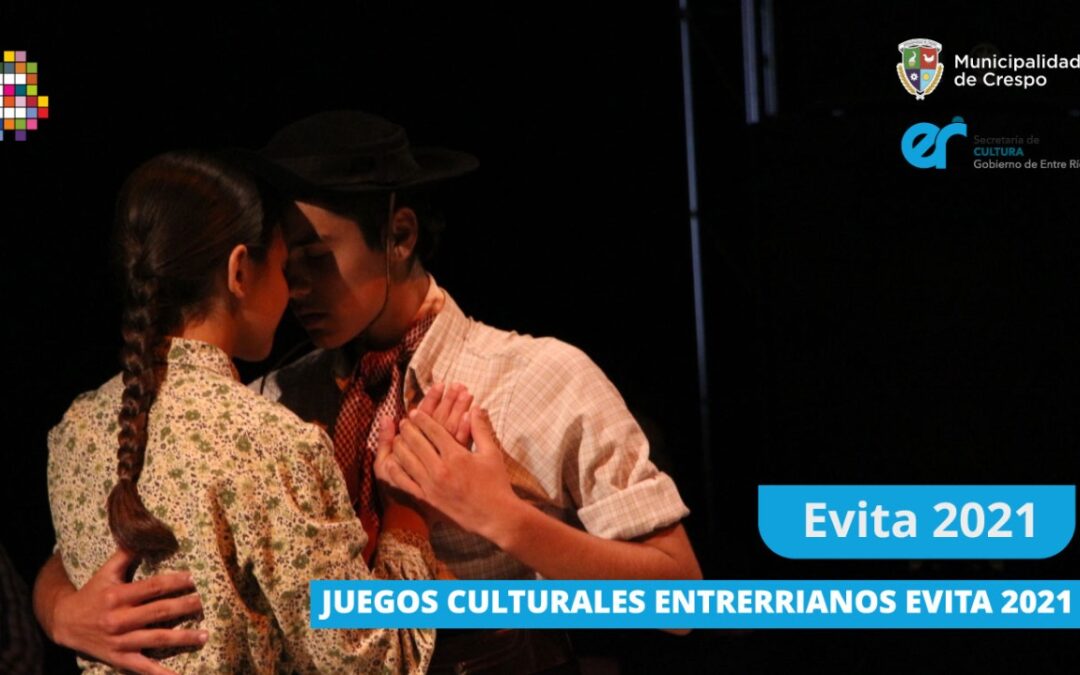 INSCRIPCIONES ABIERTAS PARA LOS JUEGOS CULTURALES EVITA