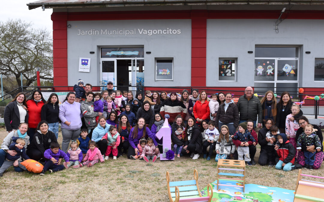 CELEBRAMOS EL PRIMER AÑO DEL JARDÍN ‘VAGONCITOS’ AL SERVICIO DE LA PRIMERA INFANCIA Y DE LAS FAMILIAS