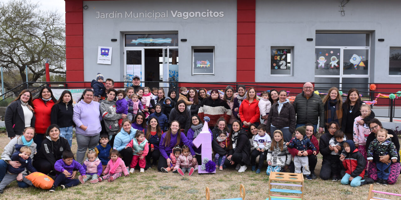 CELEBRAMOS EL PRIMER AÑO DEL JARDÍN ‘VAGONCITOS’ AL SERVICIO DE LA PRIMERA INFANCIA Y DE LAS FAMILIAS