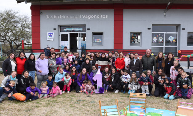 CELEBRAMOS EL PRIMER AÑO DEL JARDÍN ‘VAGONCITOS’ AL SERVICIO DE LA PRIMERA INFANCIA Y DE LAS FAMILIAS