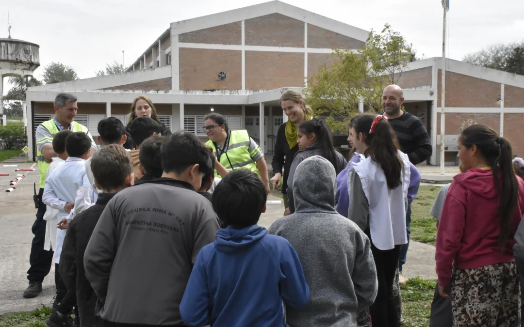 CAPACITACIONES DE EDUCACIÓN VIAL EN LAS ESCUELAS  PRIMARIAS