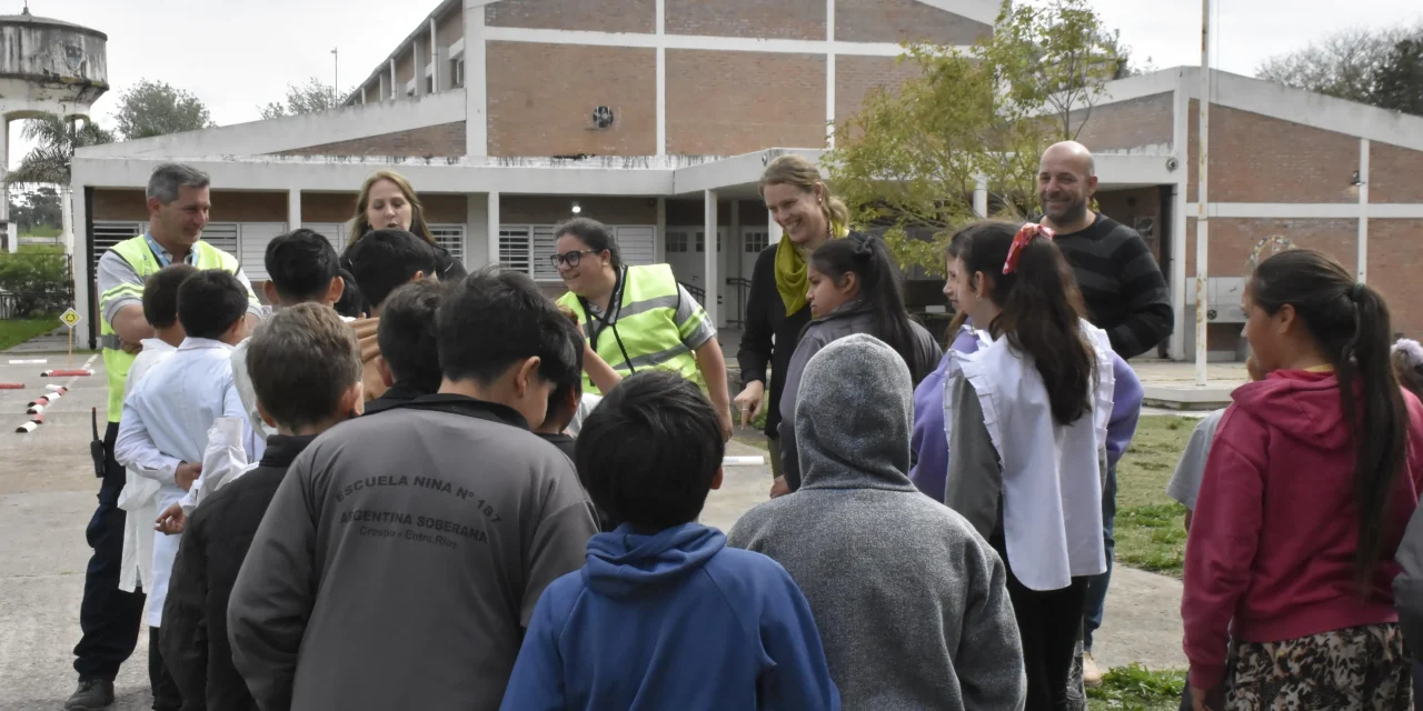 CAPACITACIONES DE EDUCACIÓN VIAL EN LAS ESCUELAS  PRIMARIAS