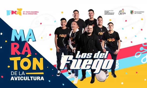 ‘LOS DEL FUEGO’ TRAEN SU REPERTORIO MUSICAL A LA MARATÓN DE LA AVICULTURA