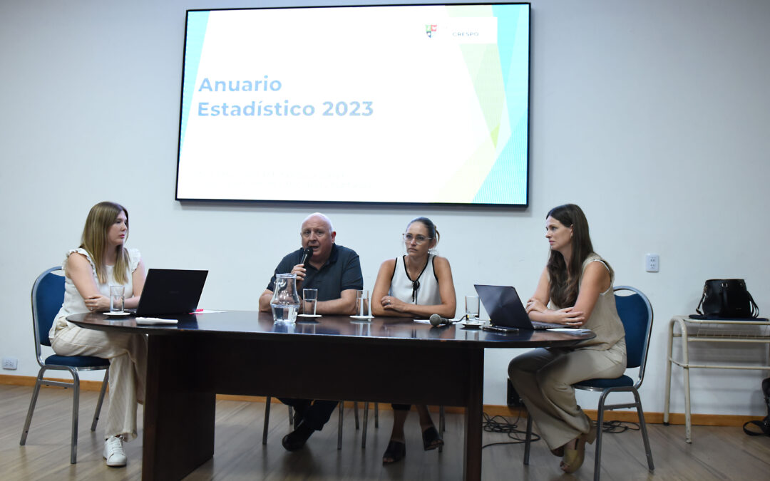 FUE PRESENTADO EL ANUARIO ESTADÍSTICO 2023: INCLUYE DATOS DEL ÚLTIMO CENSO NACIONAL REALIZADO EN 2022