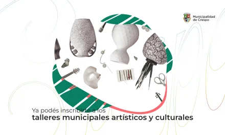 CONTINúAN las inscripciones para los talleres culturales 2025